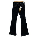 【中古】未使用品 ジェイブランド J BRAND 722 LOVE STORY デニムパンツ ジーンズ フレアパンツ ベルボトム ロング丈 ローライズ 23 インディゴ /YS7 レディース 【ベクトル 古着】 250625
