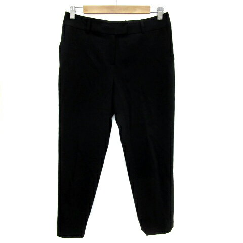 【中古】ダックス DAKS テーパードパンツ アンクル丈 無地 大きいサイズ 42 XL 黒 ブラック /YS4 レディース 【ベクトル 古着】 250711 【中古】ダックス DAKS テーパードパンツ アンクル丈 無地 大きいサイズ 42 XL 黒 ブラック /YS4 レディース 【ベクトル 古着】 250711