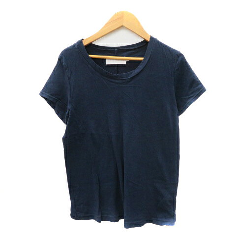 樂天商城 - 【中古】未使用品 ラカウサ LACAUSA Tシャツ カットソー 半袖 S 紺 ネイビー /YK39 レディース 【ベクトル 古着】 250828