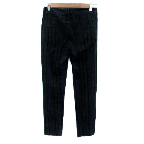 【中古】グローバルワーク GLOBAL WORK テーパードパンツ ロング丈 チェック柄 S モスグリーン 紺 ネイビー /HO21 レディース 【ベクトル 古着】 250902 vectorpremium-18639893 ブランド古着ベクトルプレミアム店 サンプル画像2