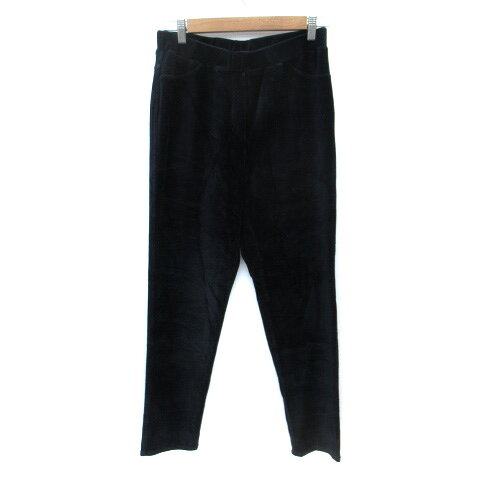 Long Pants - 【中古】エヴェックス バイ クリツィア EVEX by KRIZIA テーパードパンツ ロング丈 コーデュロイ 44 XXL 大きいサイズ 紺 ネイビー /SM16 レディース 【ベクトル 古着】 251003