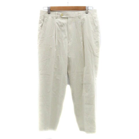 【中古】ダックス DAKS チノパンツ 七分丈 85 L ライトグレー /HO21 メンズ 【ベクトル 古着】 251007