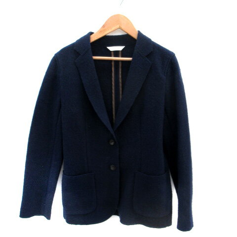 【中古】メーカーズシャツ カマクラ MAKER'S SHIRT 鎌倉 テーラードジャケット ミドル丈 シングルボタ..