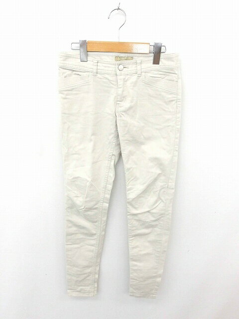 【中古】デプレ DES PRES トゥモローランド パンツ テーパード チノパン ジップフライ 綿 コットン 00 ライトベージュ 薄茶 /TT40 レディース 【ベクトル 古着】 200217 ブランド古着ベクトルプレミアム店