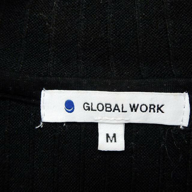 【中古】グローバルワーク GLOBAL WORK ニット セーター 長袖 リブニット パイピングフリル シンプル M ブラック /ST1 レディース 【ベクトル 古着】 200404 ブランド古着ベクトルプレミアム店 vectorpremium-17097097 ブランド古着ベクトルプレミアム店 サンプル画像3