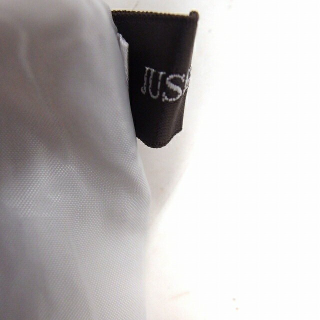 【中古】ジャスグリッティー JUSGLITTY スカート 総柄 フレア ひざ丈 コットン 綿 0 グレー 灰 /FT13 レディース 【ベクトル 古着】 200611 ブランド古着ベクトルプレミアム店