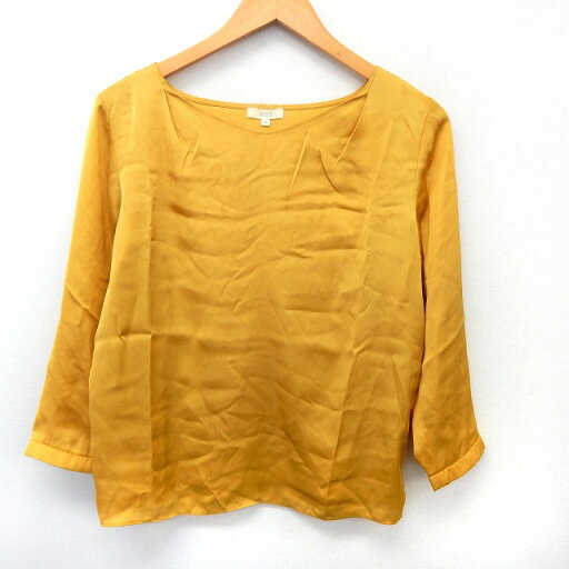 【中古】ロペ ROPE カットソー Tシャツ ボートネック 長袖 シンプル M イエロー /ST25 レディース 【ベクトル 古着】 200513 ブランド古着ベクトルプレミアム店 【中古】ロペ ROPE カットソー Tシャツ ボートネック 長袖 シンプル M イエロー /ST25 レディース 【ベクトル 古着】 200513 ブランド古着ベクトルプレミアム店