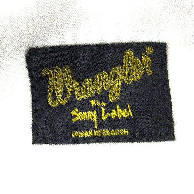 ブランド古着ベクトルプレミアム店の【中古】ラングラー WRANGLER デニム タイトスカート ロング丈 スリット 切りっぱなし 色あせ加工 38 ライトグレー /FT40 レディース 【ベクトル 古着】 250502｜アングル3