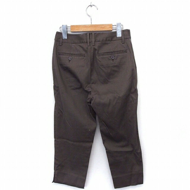 【中古】ロペピクニック ROPE Picnic パンツ クロップド 無地 シンプル コットン 綿 36 グレー /FT24 レディース 【ベクトル 古着】 200715 ブランド古着ベクトルプレミアム店 vectorpremium-17109258 ブランド古着ベクトルプレミアム店 サンプル画像2
