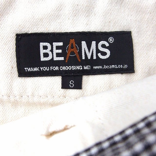 【中古】ビームス BEAMS パンツ クロップド チノパン 無地 シンプル コットン 綿 S ベージュ /FT21 レディース 【ベクトル 古着】 200814 ブランド古着ベクトルプレミアム店