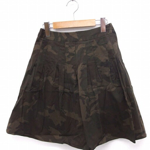 【中古】ダブルスタンダードクロージング ダブスタ DOUBLE STANDARD CLOTHING スカート カモフラージュ柄 迷彩柄 フレア ひざ丈 綿 36 カーキ /FT11 レディース 【ベクトル 古着】 200814 ブランド古着ベクトルプレミアム店 【中古】ダブルスタンダードクロージング ダブスタ DOUBLE STANDARD CLOTHING スカート カモフラージュ柄 迷彩柄 フレア ひざ丈 綿 36 カーキ /FT11 レディース 【ベクトル 古着】 200814 ブランド古着ベクトルプレミアム店