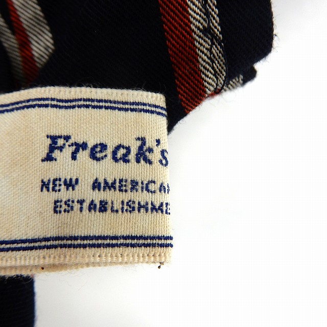【中古】フリークスストア FREAKS STORE ワンピース 膝丈 アンサンブル ノースリーブ ボーダー ネイビー /ST56 レディース 【ベクトル 古着】 200807 ブランド古着ベクトルプレミアム店