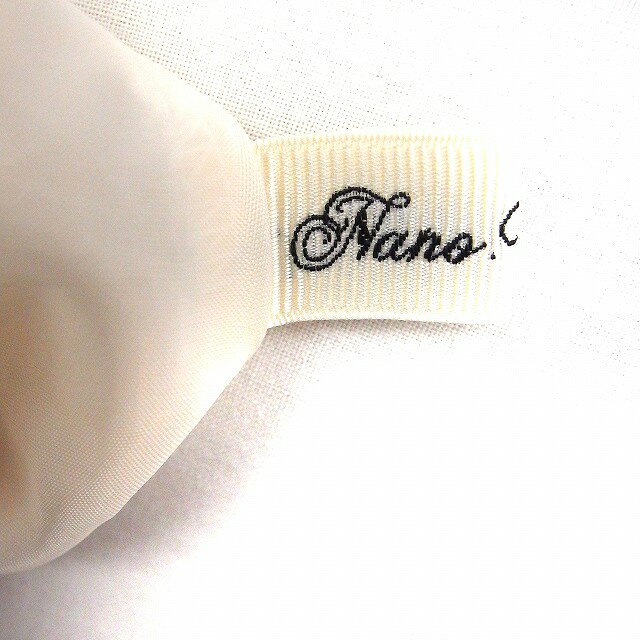 【中古】ナノユニバース nano universe スカート ストライプ ギャザー フレア ひざ丈 F ホワイト 白 グリーン 緑 /FT2 レディース 【ベクトル 古着】 200812 ブランド古着ベクトルプレミアム店 vectorpremium-17109359 ブランド古着ベクトルプレミアム店 サンプル画像3