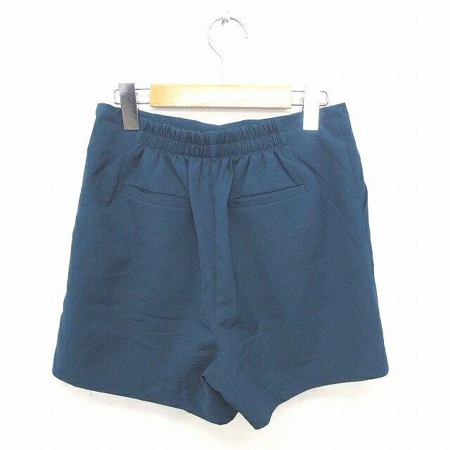 【中古】ケイビーエフ KBF アーバンリサーチ パンツ キュロット ショート サイドジップ 無地 シンプル F 緑 グリーン /TT38 レディース 【ベクトル 古着】 201209 ブランド古着ベクトルプレミアム店