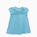 【中古】ベビーギャップ BABY GAP ベビー服 カットソー Tシャツ 半袖 コットン 綿 80 エメラルドグリーン 青 緑 /HT3 キッズ 【ベクトル 古...