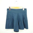 【中古】アーバンリサーチ URBAN RESEARCH パンツ キュロット ショート 薄手 無地 シンプル F 紺 ネイビー /TT2 レディース 【ベクトル ...