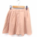 【中古】フレイアイディー FRAY I.D パンツ キュロット ショート 無地 シンプル 0 ピンクベージュ /FT4 レディース 【ベクトル 古着】 2106...
