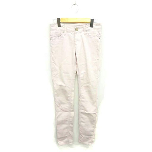 【中古】ラグナムーン LagunaMoon パンツ スキニー ジップフライ 薄手 無地 シンプル 綿 コットン XS ピンク /TT48 レディース 【ベクトル 古着】 210702 【中古】ラグナムーン LagunaMoon パンツ スキニー ジップフライ 薄手 無地 シンプル 綿 コットン XS ピンク /TT48 レディース 【ベクトル 古着】 210702