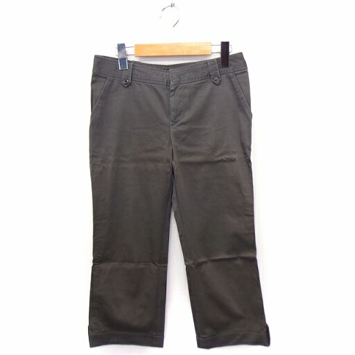 【中古】ボールジー BALLSEY トゥモローランド パンツ クロップド ロールアップ 無地 コットン 綿 36 ブラウン 茶 /FT18 レディース 【ベクトル 古着】 210707 【中古】ボールジー BALLSEY トゥモローランド パンツ クロップド ロールアップ 無地 コットン 綿 36 ブラウン 茶 /FT18 レディース 【ベクトル 古着】 210707