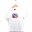 【中古】SWEETS PARADISE Tシャツ カットソー ブレイブフロンティア 丸首 半袖 コットン 綿 S ホワイト 白 /FT36 レディース 【ベクトル 古着】 210722