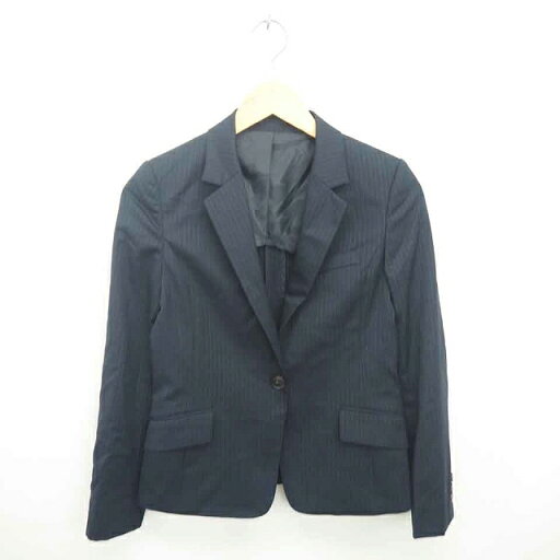 【中古】グリーンレーベルリラクシング ユナイテッドアローズ green label relaxing ジャケット アウター テーラード ストライプ 背抜き ウール 36 ネイビー 紺 /TT15 レディース 【ベクトル 古着】 211108 【中古】グリーンレーベルリラクシング ユナイテッドアローズ green label relaxing ジャケット アウター テーラード ストライプ 背抜き ウール 36 ネイビー 紺 /TT15 レディース 【ベクトル 古着】 211108