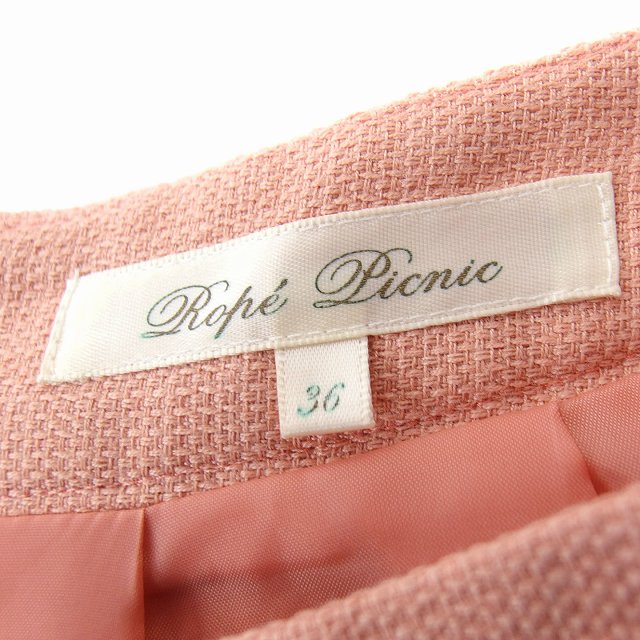 【中古】ロペピクニック ROPE Picnic 台形 スカート ミニ タック 36 サーモンピンク /FT27 レディース 【ベクトル 古着】 220629 vectorpremium-17133817 ブランド古着ベクトルプレミアム店 サンプル画像3