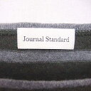 【中古】ジャーナルスタンダード JOURNAL STANDARD ニット セーター ボーダー ボートネック ウール ラグランスリーブ 七分袖 グリーン グレー 緑 /TT10 レディース 【ベクトル 古着】 220905 3