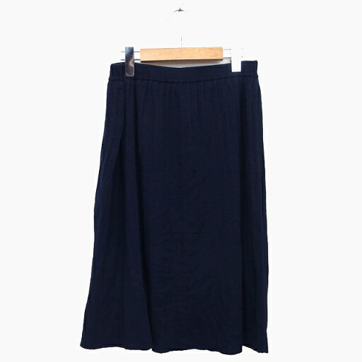 【中古】アーバンリサーチ サニーレーベル URBAN RESEARCH Sonny Label ニット スカート プリーツ フレア 膝下 ウール混 無地 シンプル 切替リブ Free ネイビー 紺 /HT14 レディース 【ベクトル 古着】 220923 【中古】アーバンリサーチ サニーレーベル URBAN RESEARCH Sonny Label ニット スカート プリーツ フレア 膝下 ウール混 無地 シンプル 切替リブ Free ネイビー 紺 /HT14 レディース 【ベクトル 古着】 220923