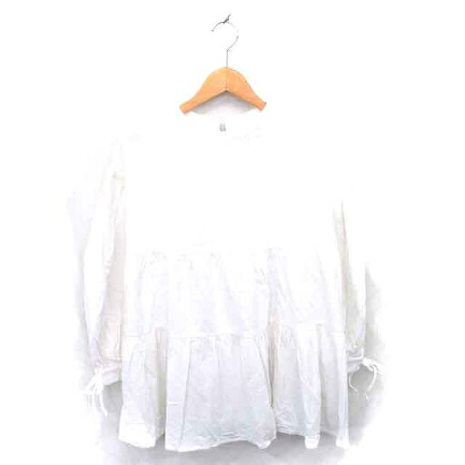 【中古】ヘザー Heather チュニック プルオーバー ゆったり レース チュール 長袖 F ホワイト 白 /TT22 レディース 【ベクトル 古着】 230527 【中古】ヘザー Heather チュニック プルオーバー ゆったり レース チュール 長袖 F ホワイト 白 /TT22 レディース 【ベクトル 古着】 230527