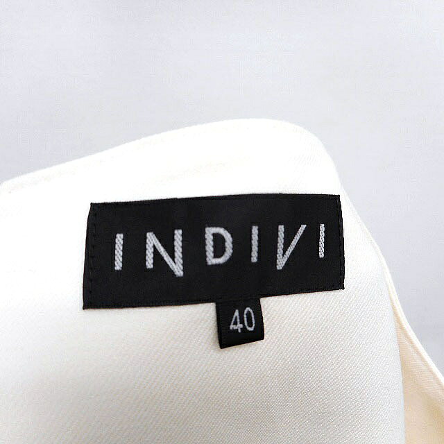 【中古】インディヴィ INDIVI フレア スカート ロング ヨーク シンプル ウール混 40 ライトベージュ /HT28 レディース 【ベクトル 古着】 230728 vectorpremium-17549990 ブランド古着ベクトルプレミアム店 サンプル画像3