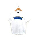 【中古】エモダ EMODA Tシャツ カットソー 半袖 コットン 文字 F ホワイト 白 /KT29 レディース 【ベクトル 古着】 240504(4)
