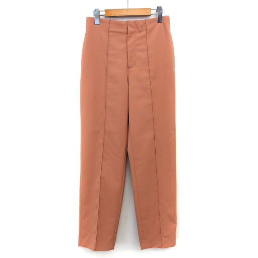 【中古】ミラオーウェン Mila Owen テーパード パンツ 無地 シンプル シーム加工 0 アプリコット /HT6 レディース 【ベクトル 古着】 240531 【中古】ミラオーウェン Mila Owen テーパード パンツ 無地 シンプル シーム加工 0 アプリコット /HT6 レディース 【ベクトル 古着】 240531