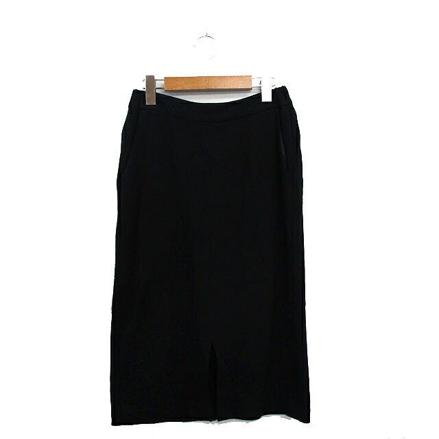 【中古】シニカル CYNICAL タイトスカート ロング シンプル 2 ブラック 黒 /KT7 レディース 【ベクトル 古着】 240816