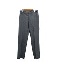 【中古】マカフィー MACPHEE トゥモローランド スラックス パンツ センタープレス ウール シンプル 34 グレー 灰 /KT16 レディース 【ベクトル...