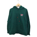 【中古】ロデオクラウンズワイドボウル RODEO CROWNS WIDE BOWL RCWB SHARE BIG パーカー フーディー ドロップショルダー ヘビーウェイト F ダークグリーン 深緑 /FT5 レディース 【ベクトル 古着】 241130