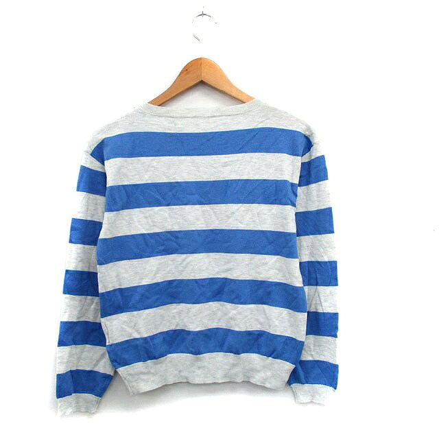 【中古】ロペピクニック ROPE Picnic カットソー Tシャツ 長袖 ボーダー F ブルー 青 /KT17 レディース 【ベクトル 古着】 250118 vectorpremium-18297465 ブランド古着ベクトルプレミアム店 サンプル画像2