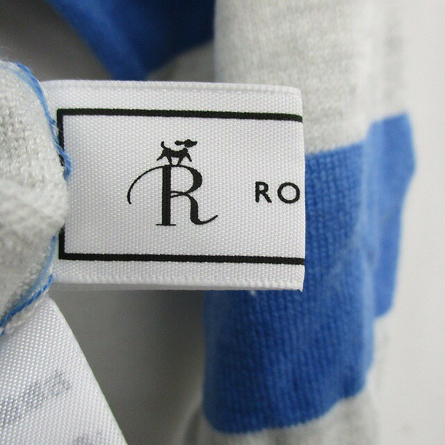 【中古】ロペピクニック ROPE Picnic カットソー Tシャツ 長袖 ボーダー F ブルー 青 /KT17 レディース 【ベクトル 古着】 250118 vectorpremium-18297465 ブランド古着ベクトルプレミアム店 サンプル画像3