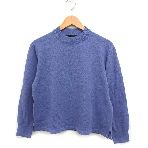 【中古】ユナイテッドアローズ UNITED ARROWS closet story 無地 ニット セーター 長袖 ウール混 サックスブルー /FT20 レディース 【ベクトル 古着】 250124 【中古】ユナイテッドアローズ UNITED ARROWS closet story 無地 ニット セーター 長袖 ウール混 サックスブルー /FT20 レディース 【ベクトル 古着】 250124