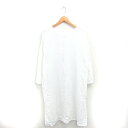 【中古】セレクトモカ SELECT MOCA ワンピース ロング 後ろ結び 背空き 薄手 長袖 F ホワイト 白 /TT レディース 【ベクトル 古着】 250219