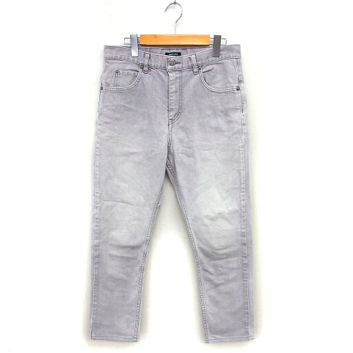 【中古】ビームス BEAMS デニム ジーンズ ストレート ウォッシュ加工 コットン 綿 ジップフライ M ライトグレー /NT30 メンズ 【ベクトル 古着】 250227 【中古】ビームス BEAMS デニム ジーンズ ストレート ウォッシュ加工 コットン 綿 ジップフライ M ライトグレー /NT30 メンズ 【ベクトル 古着】 250227