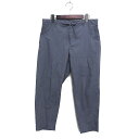 【中古】グローバルワーク GLOBAL WORK イージー ワイドパンツ 無地 綿混 L グレー 灰 /FT30 メンズ 【ベクトル 古着】 250222(4)