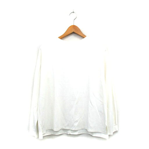 【中古】コムサイズム COMME CA ISM カットソー Tシャツ 長袖 シンプル 11 アイボリー 白 /KT18 レディース 【ベクトル 古着】 250312 【中古】コムサイズム COMME CA ISM カットソー Tシャツ 長袖 シンプル 11 アイボリー 白 /KT18 レディース 【ベクトル 古着】 250312