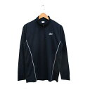 【中古】ミズノ MIZUNO ジャージ プルオーバー ハーフジップ ロゴ L ネイビー 紺 /KT11 レディース 【ベクトル 古着】 250315