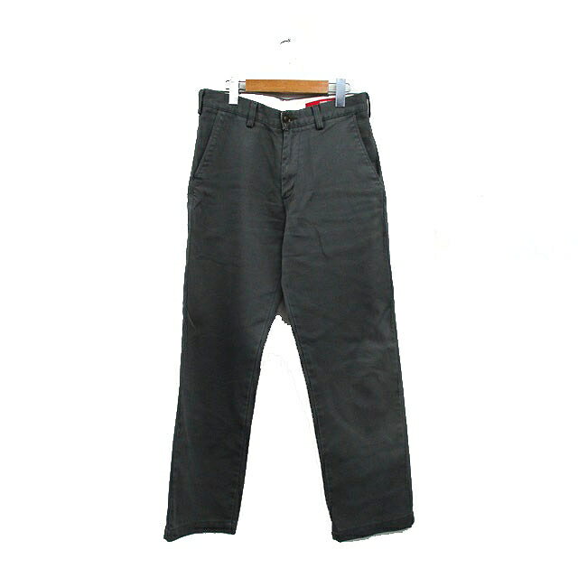 【中古】エドウィン EDWIN 503 チノパンツ コットン シンプル 30 チャコールグレー /KT40 メンズ 【ベクトル 古着】 250315