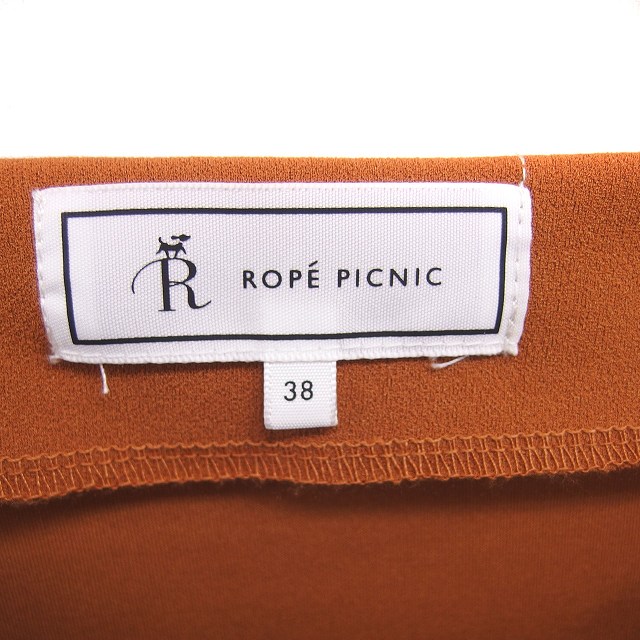 【中古】ロペピクニック ROPE Picnic ワンピース ロング Vネック ウエストリボン プルオーバー 薄手 長袖 38 茶 ブラウン /TT レディース 【ベクトル 古着】 250328 vectorpremium-18395167 ブランド古着ベクトルプレミアム店 サンプル画像3