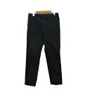 【中古】ボールジー BALLSEY トゥモローランド スキニー パンツ クロップド丈 コットン シンプル 34 ブラック 黒 /KT2 レディース 【ベクトル 古着】 250405(4)