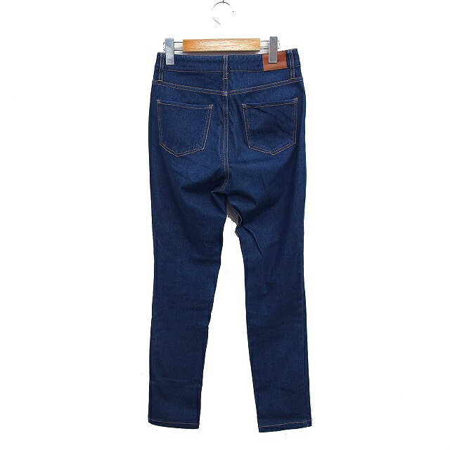 【中古】フーズフーチコ who's who Chico デニム ジーンズ スリム ストレッチ パンツ M ネイビー 紺 /FT9 レディース 【ベクトル 古着】 250410