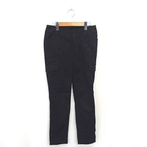 【中古】メイソングレイ MAYSON GREY カーゴ パンツ ロング スリム ジップフライ 2 黒 ブラック /TT レディース 【ベクトル 古着】 250410 【中古】メイソングレイ MAYSON GREY カーゴ パンツ ロング スリム ジップフライ 2 黒 ブラック /TT レディース 【ベクトル 古着】 250410