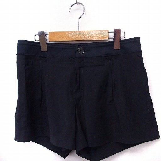 【中古】ソブ sov. ダブスタ タック ショート パンツ 無地 ウール 38 ブラック 黒 /FT1 レディース 【ベクトル 古着】 250605 【中古】ソブ sov. ダブスタ タック ショート パンツ 無地 ウール 38 ブラック 黒 /FT1 レディース 【ベクトル 古着】 250605