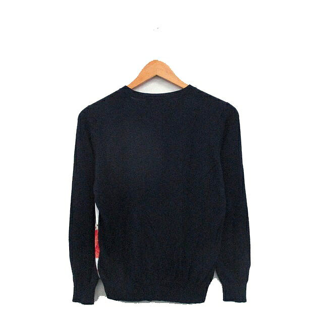 【中古】グローバルワーク GLOBAL WORK カーディガン 長袖 切替 花柄 M ネイビー 紺 /KT9 レディース 【ベクトル 古着】 250626 vectorpremium-18603247 ブランド古着ベクトルプレミアム店 サンプル画像2